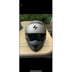 Combat moto helm Large