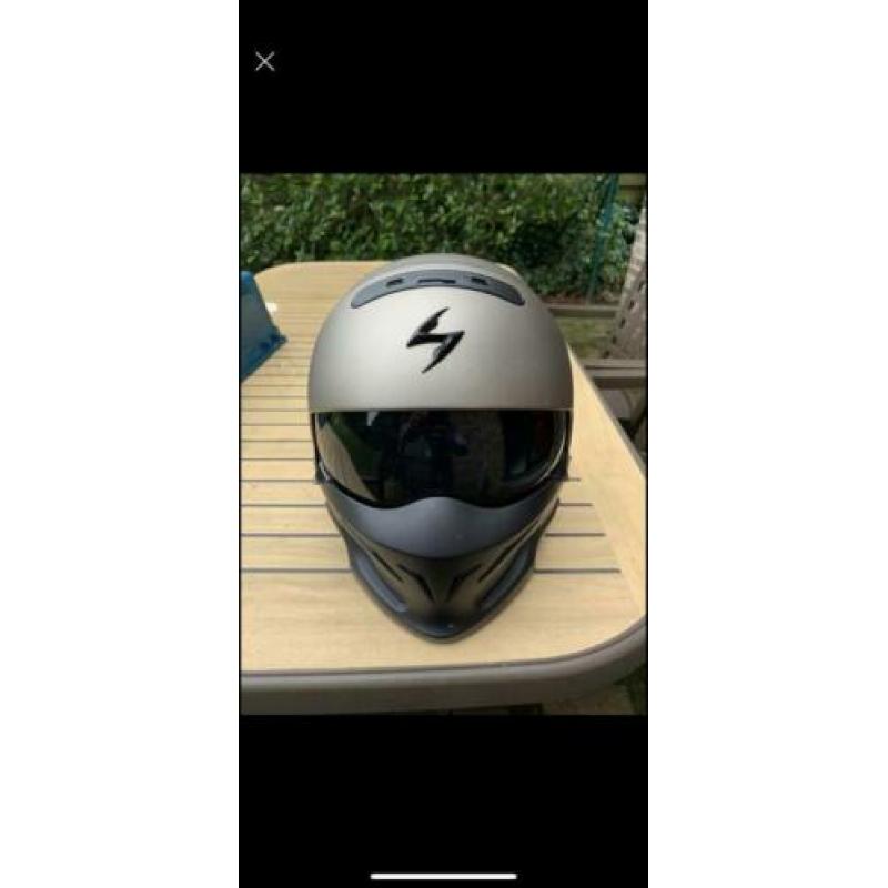 Combat moto helm Large