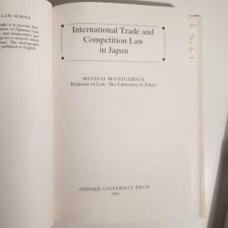 International Trade And Competition Law In Japan
