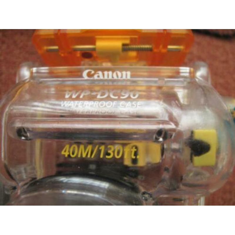 Canon powershot A610 + onderwaterbehuizing canon WP-DC 90