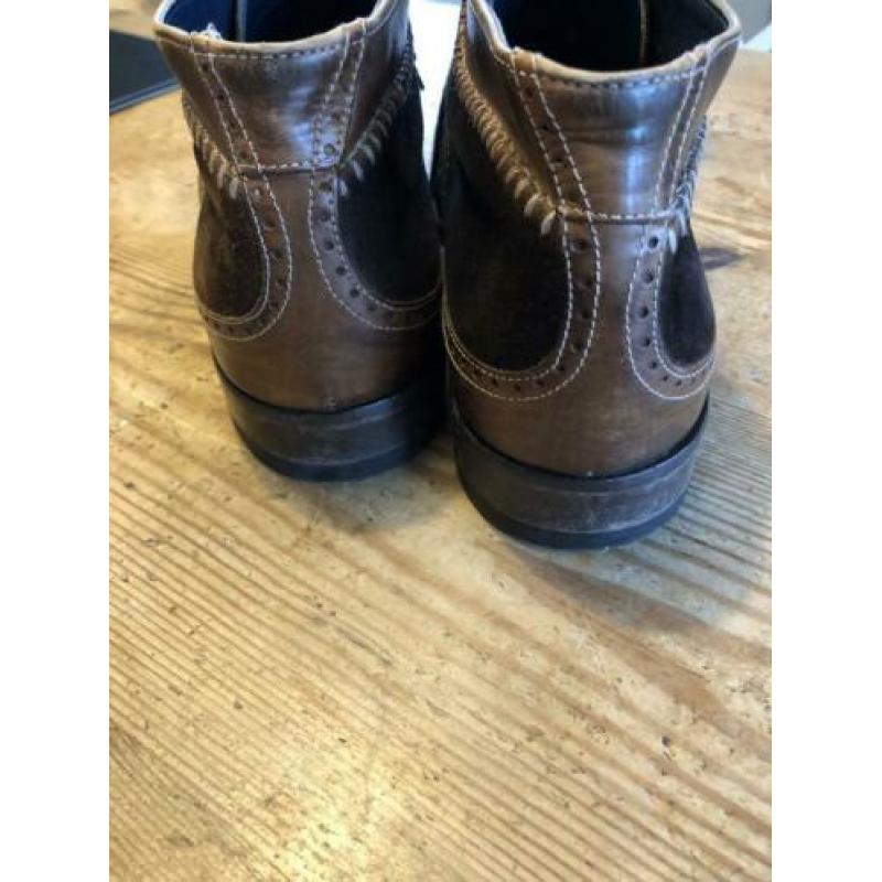 Giorgio halfhoge herenschoenen, bruin maat 44