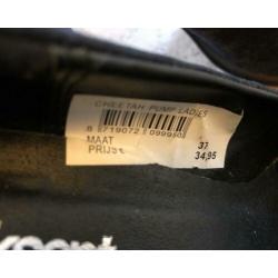 Pumps zwart ( met bruin )
