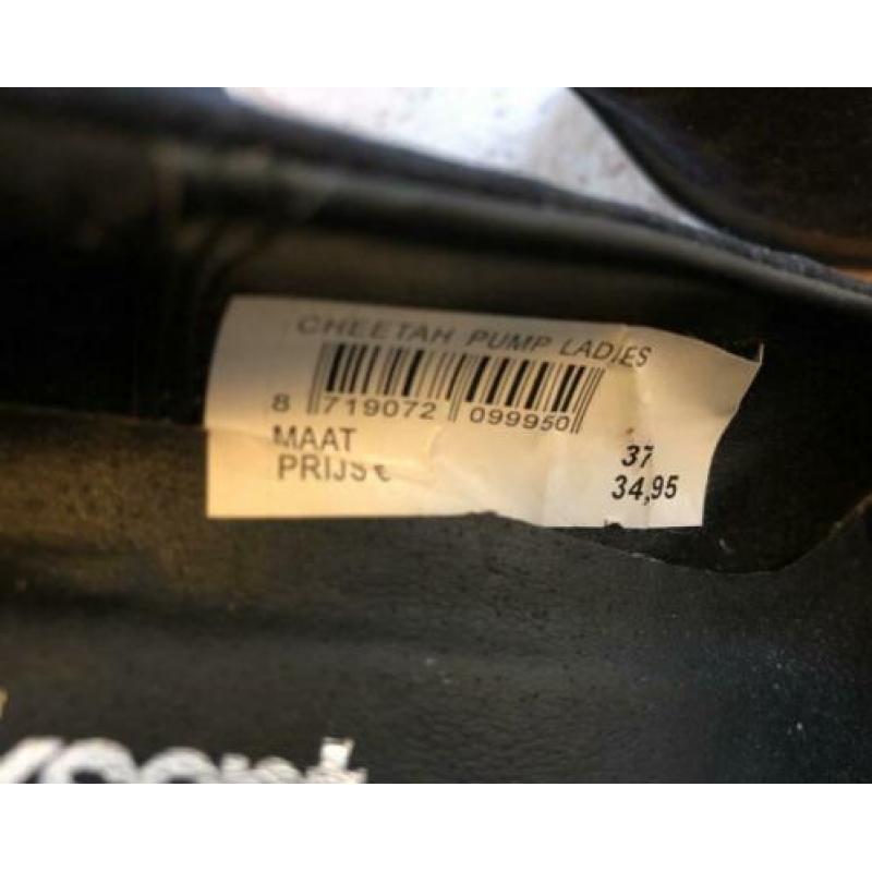 Pumps zwart ( met bruin )