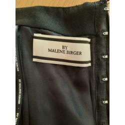 Strapless cocktail jurk zwart 'By Malene Birger' mt 38