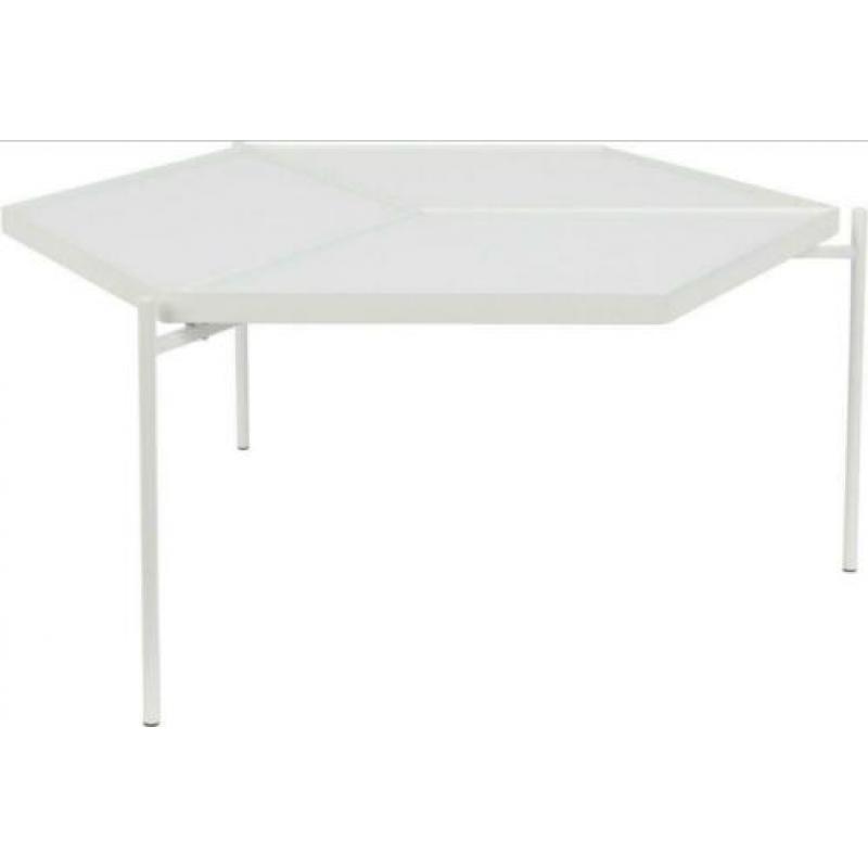 Zuiver witte Montell -M en L salontafel