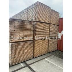 Actie! super stuntprijzen steigerhout nieuw!!!