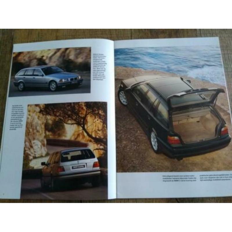 BMW 3 serie touring e36 folder NL uit 1995