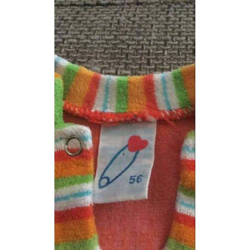 Vintage retro boxpakje, romper, slaap pakje 56