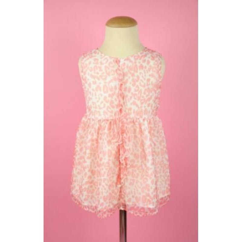 *NIEUW* Creamie blouse top coral panterprint maat 116/122
