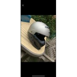 Combat moto helm Large