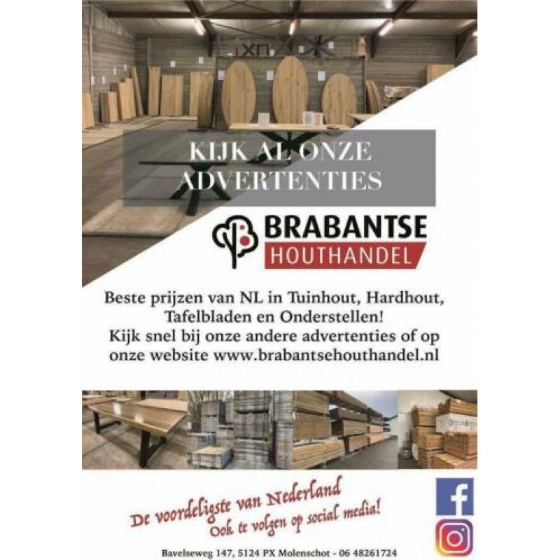 Actie! super stuntprijzen steigerhout nieuw!!!