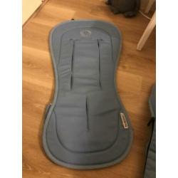 Bugaboo ice blue set (voetenzak, parasol, seatliner)