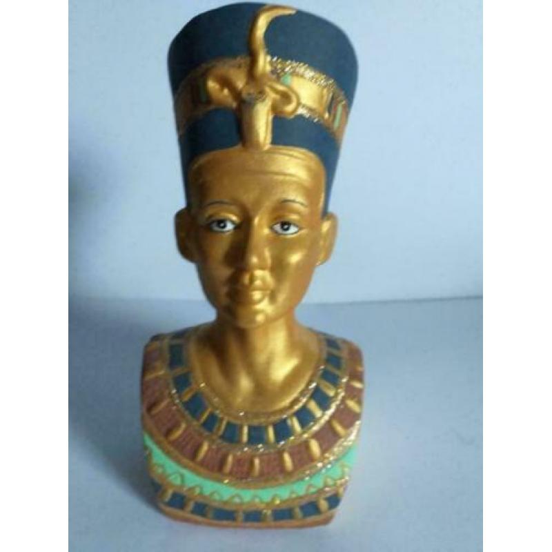 Mijn Marktplaats Egypte beeldjes en Sarcofaag (10) - steen