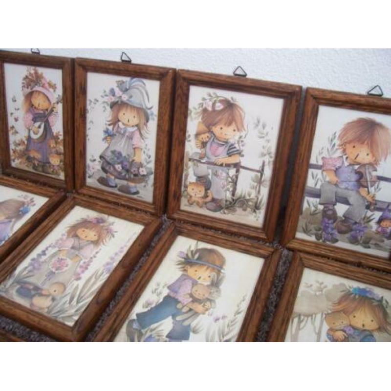 Set van 10 retro vintage Jaklien Moerman afbeeldingen