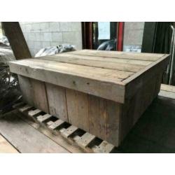 Toontafel zuil winkel steigerhout dressoir kleding toonbank
