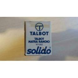 Talbot Matra Rancho ovp