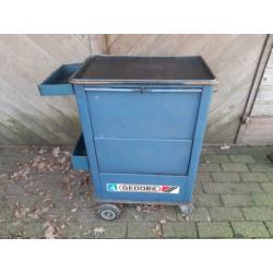 Gedore gereedschapswagen met Gedore en Hazet gereedschap