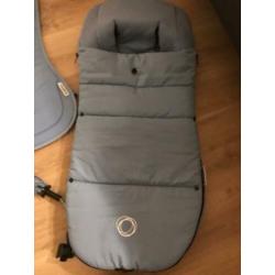 Bugaboo ice blue set (voetenzak, parasol, seatliner)