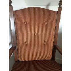 Vintage fauteuil/ stoel