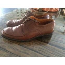 VAN LIER bruine schoenen maat 40,5