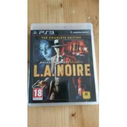 Playstation 3 game L.A. NOIRE 1 gewelddadige misdaadtriller