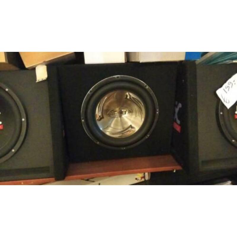 partij woofers voor auto of diversen stuk of 5