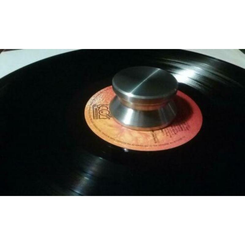 Platenspeler, pickup Puck van Aluminium