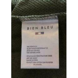 Bienblue Bien Blue groene jurk met korte mouw maat XS