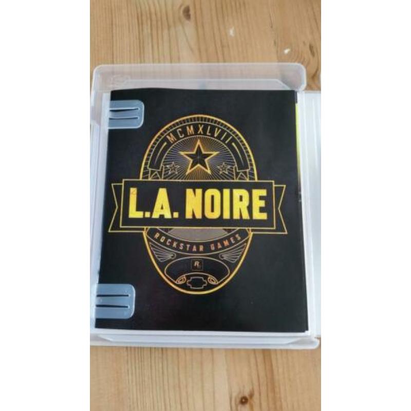 Playstation 3 game L.A. NOIRE 1 gewelddadige misdaadtriller