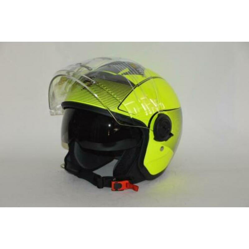 Scorpion exo city wind geel M