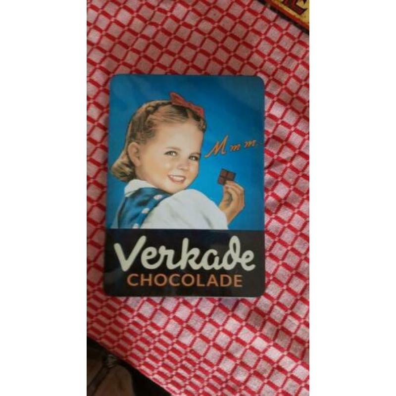 Verkade chocolade blik
