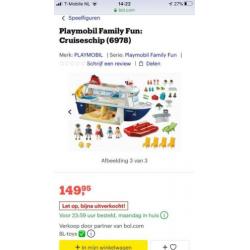 Playmobiel cruiseschip