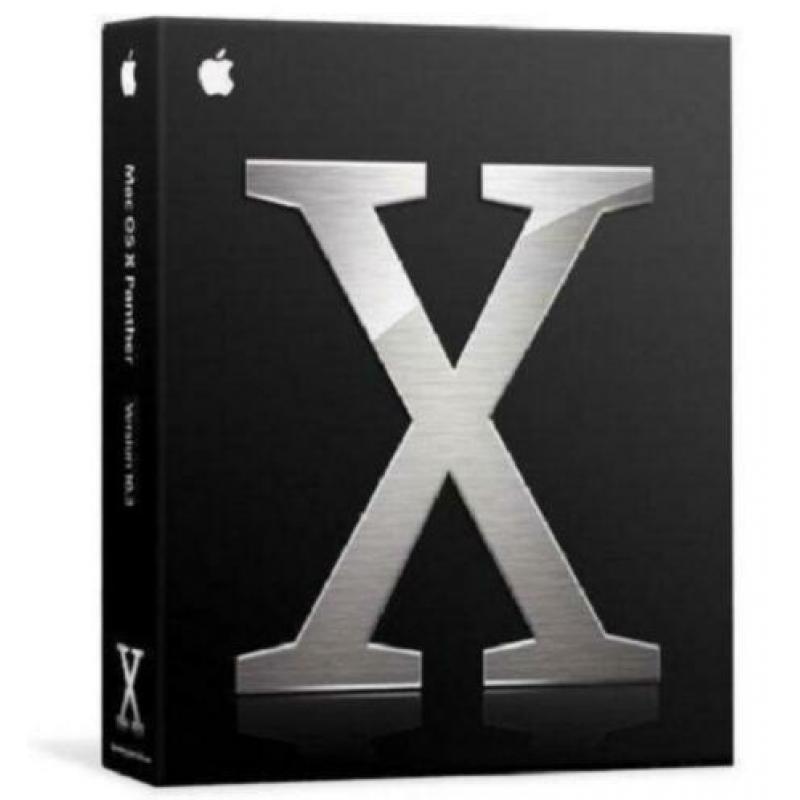 Mac OS X Panther 10.3.9 Installatie CD's G3 G4 G5 PowerMac