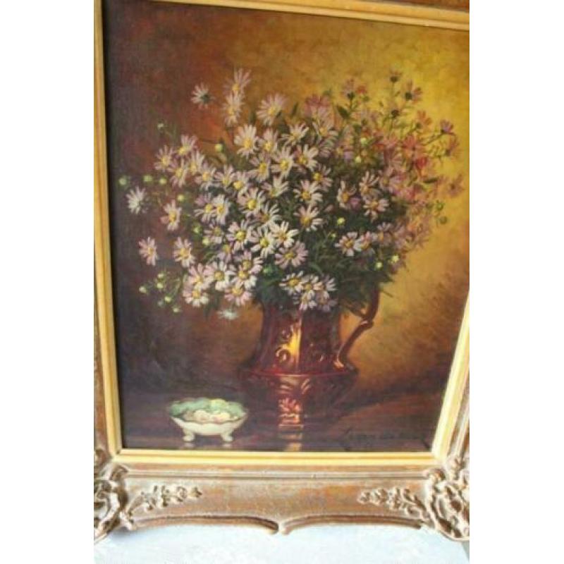Olieverf Geschilderd Stilleven/Schilderij/Louis van den Leur