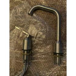 Vipp 906 mengkraan met soft stand, RVS ongebruikt