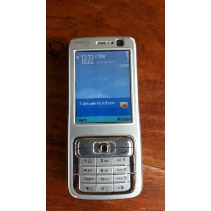 Nokia N73 donkerrood compleet