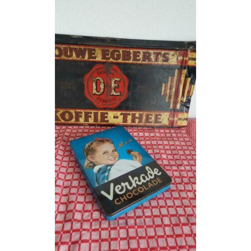 Verkade chocolade blik