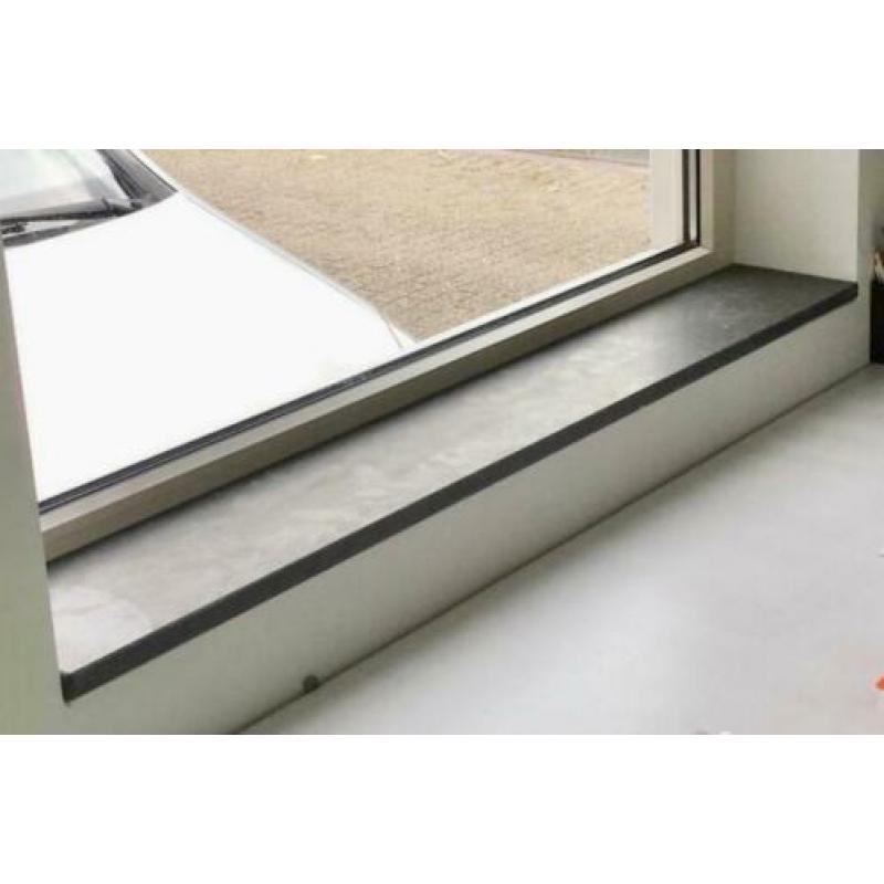 vensterbank Chinese hardsteen 220x25x2 cm gezoet / facet