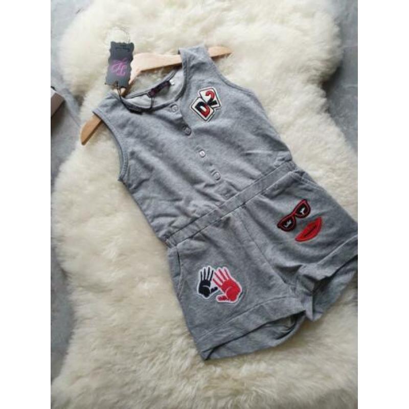 Maat 110/116 NIEUW Meisjes Korte Jumpsuit FANNY LOOK