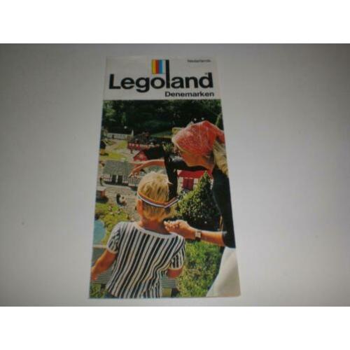 Oude reclamefolder Legoland in Denemarken jaren 70