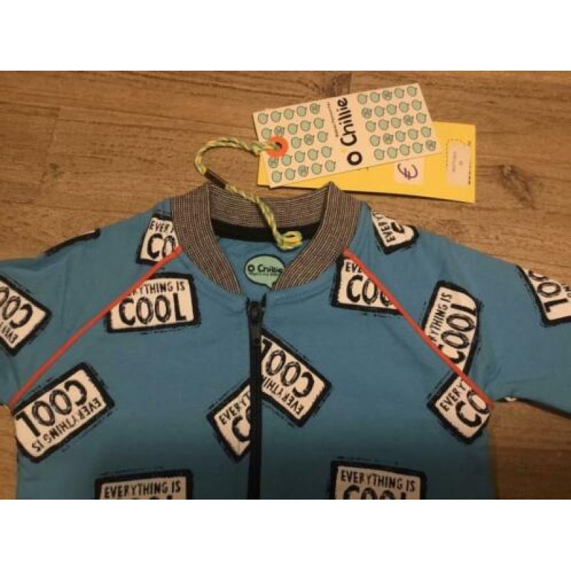 Nieuw set O’Chillie vest broekje en longsleeve 68 blauw