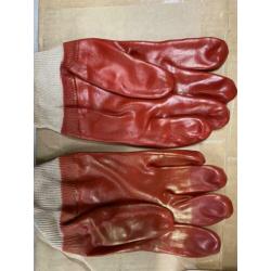 NIEUWE Werkhandschoenen “Amerikaantjes” en PVC handschoenen