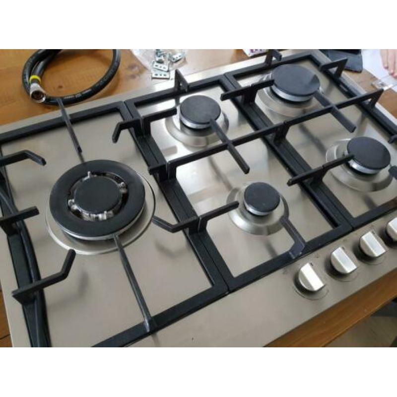 Keurige Etna inbouw gaskookplaat 75cm