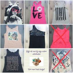 Heel veel meisjes shirts maat 158-164