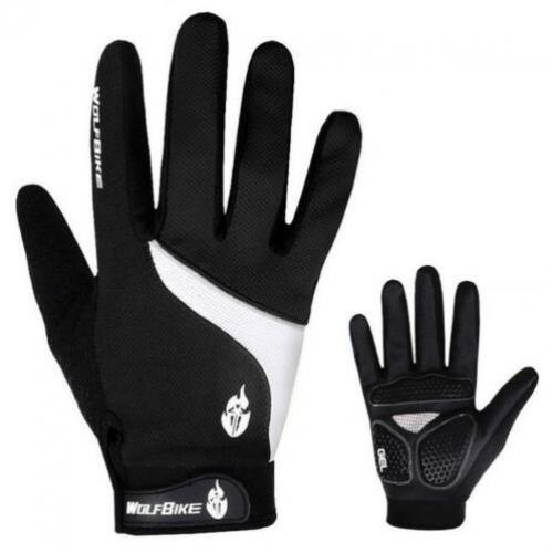 Fietshandschoenen MTB maat M L fiets handschoenen zwart