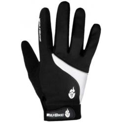 Fietshandschoenen MTB maat M L fiets handschoenen zwart