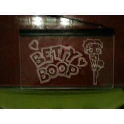 Betty Boop Neon 3D LED Lamp Verlichting Licht Bord Plaat