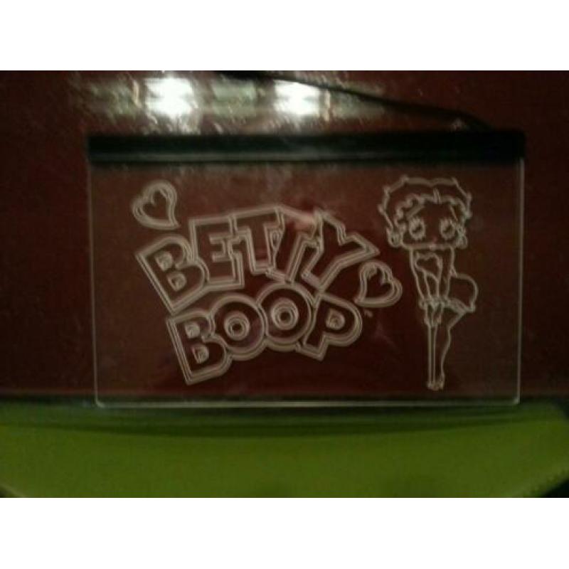 Betty Boop Neon 3D LED Lamp Verlichting Licht Bord Plaat