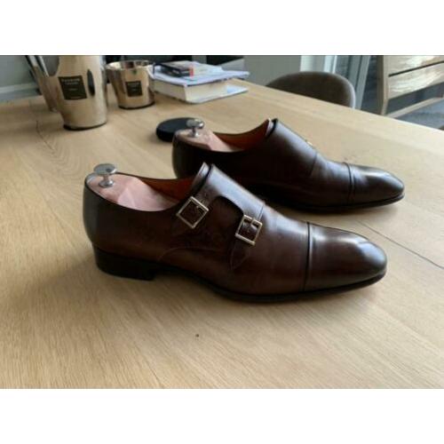 Santoni Cognac herenschoenen mt44