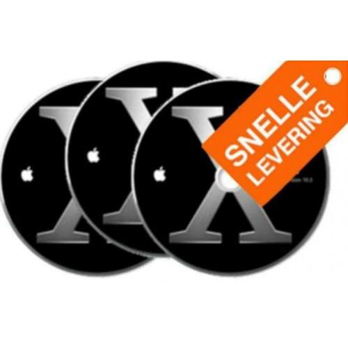 Mac OS X Panther 10.3.9 Installatie CD's G3 G4 G5 PowerMac